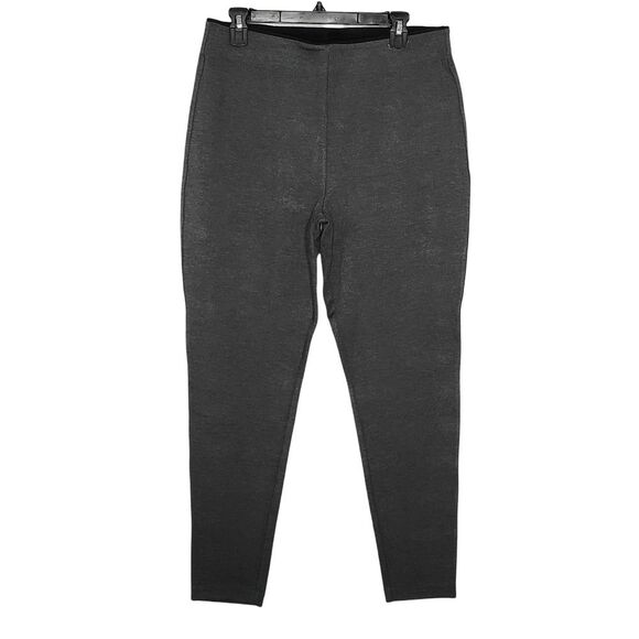 Banana Republic Ponte Pant Leggings Heather Gray High Rise Women's Large NWT - Picture 1 of 11